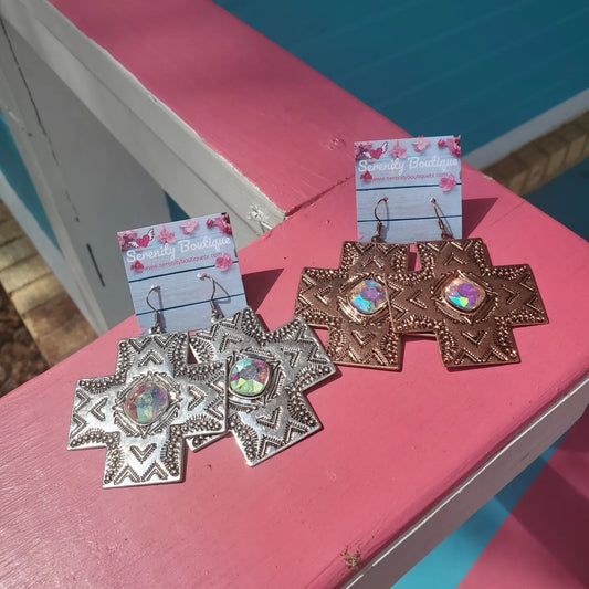 Don't Cross Me Earrings
