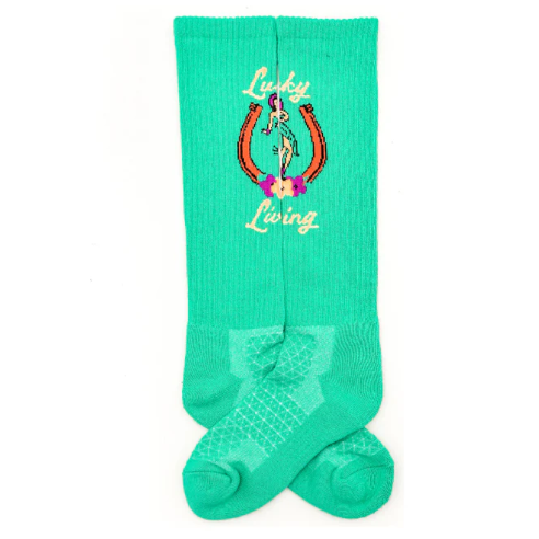 Lucky Living Island Boot Socks