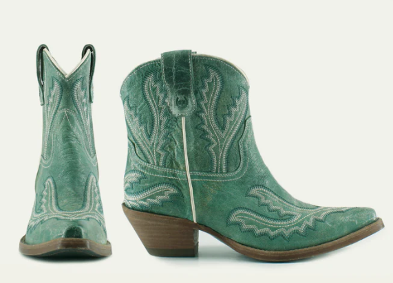 Eleanor Turquoise Boot