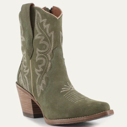 Brooke Gamuza Olive Boot