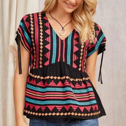 Fiesta Baby Blouse