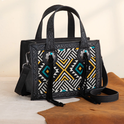 Montana West Aztec Tapestry Mini Tote