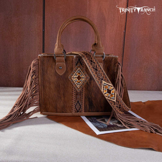 Trinity Ranch Cowhide Tote