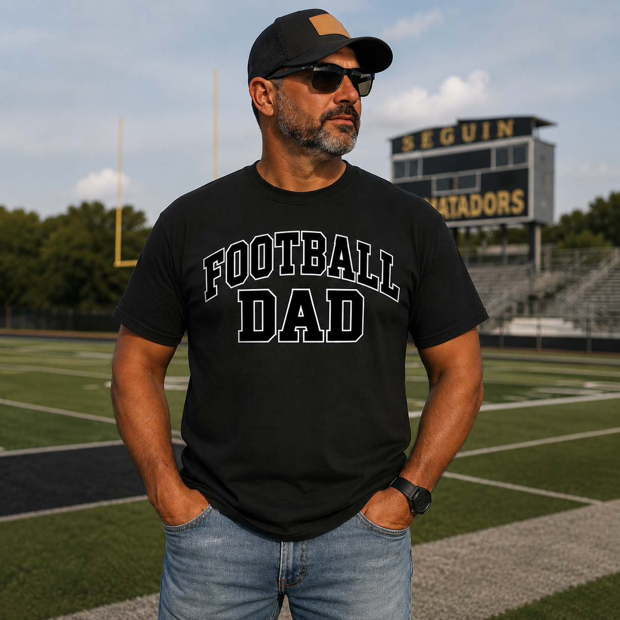 Football Dad Tee (Custom Order)