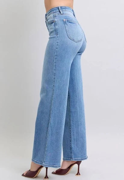 Judy Blue Perfect Vintage Wide Leg Jean