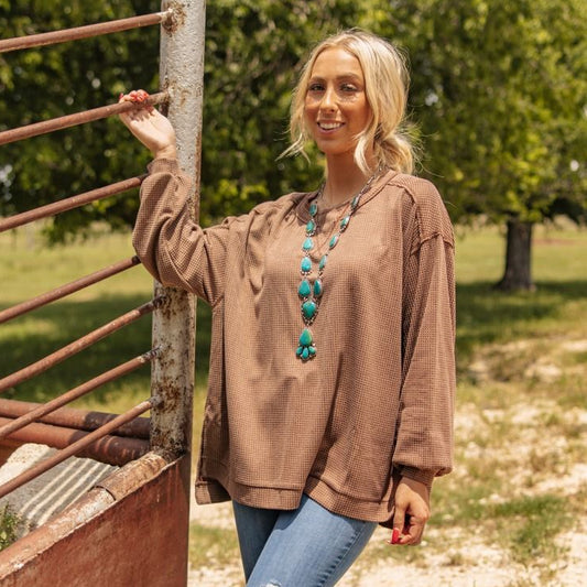 Comfy Vibes Tunic Top