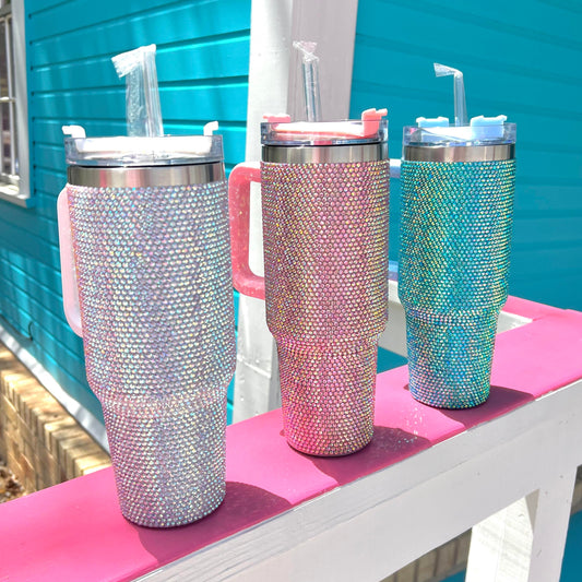 Rhinestone Bling Dupe Cups