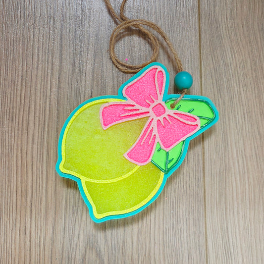 Pink Lemonade Car Freshie