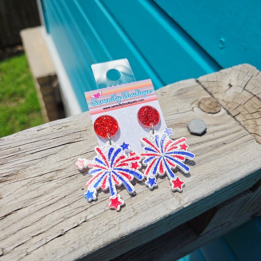 Baby You're a Firework Earrings