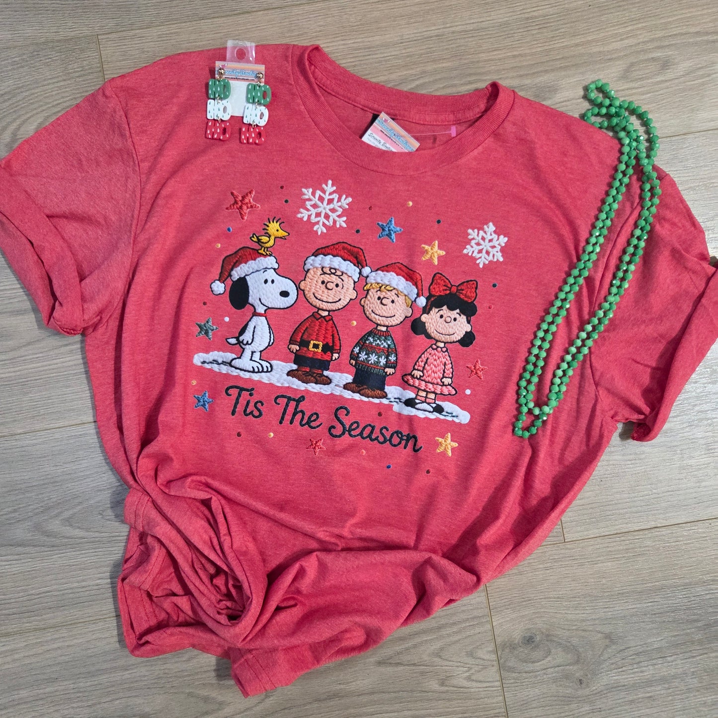 Peanuts Gang Tis the Season Tee