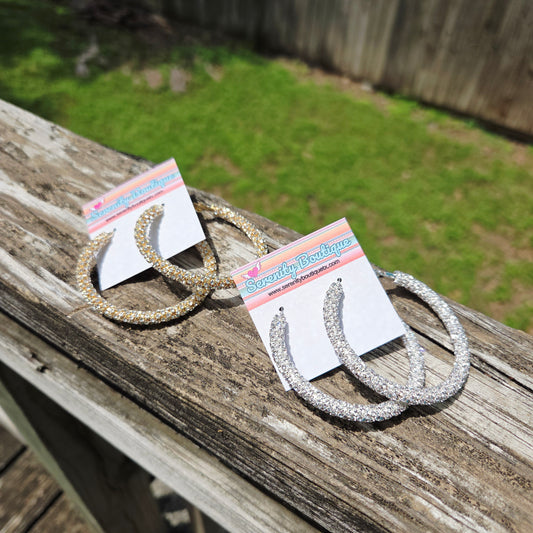 Sparkle Perfect Hoops