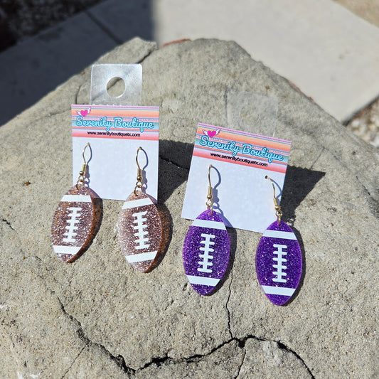 Football Earrings