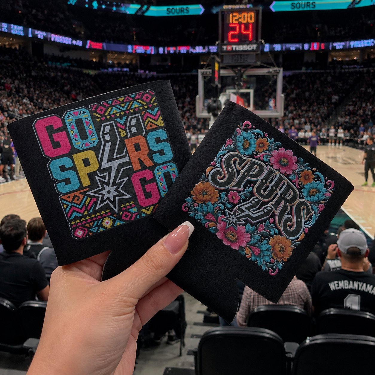 Spurs Koozie