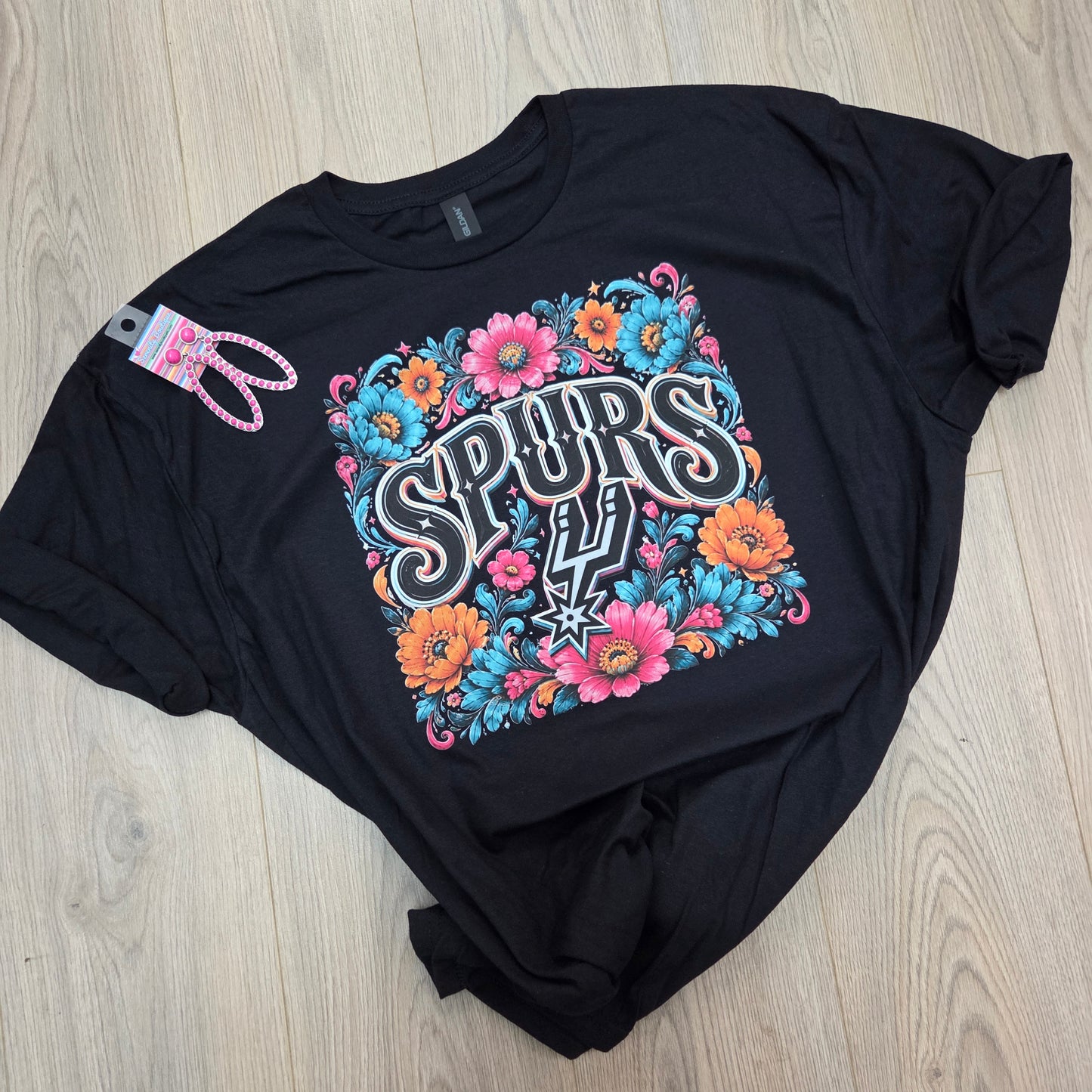 Floral Spurs Tee