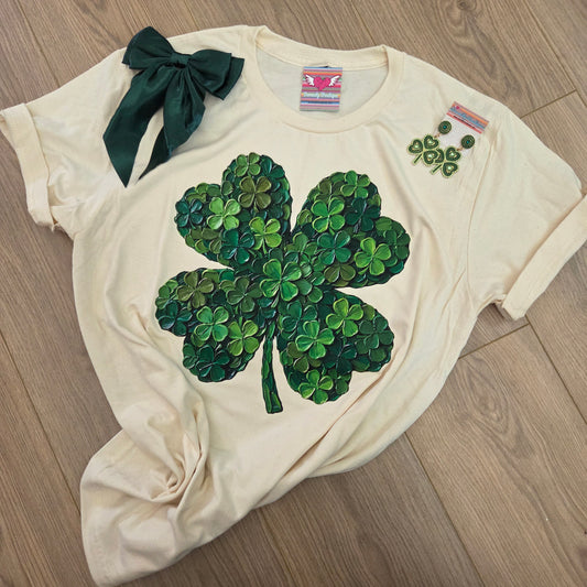 Painted Clover Tee