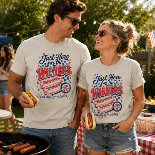 Here For the Wieners Tee
