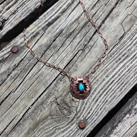 Dainty Aztec Necklace