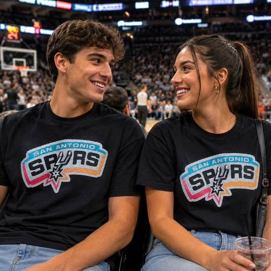 Spurs Crochet Tee