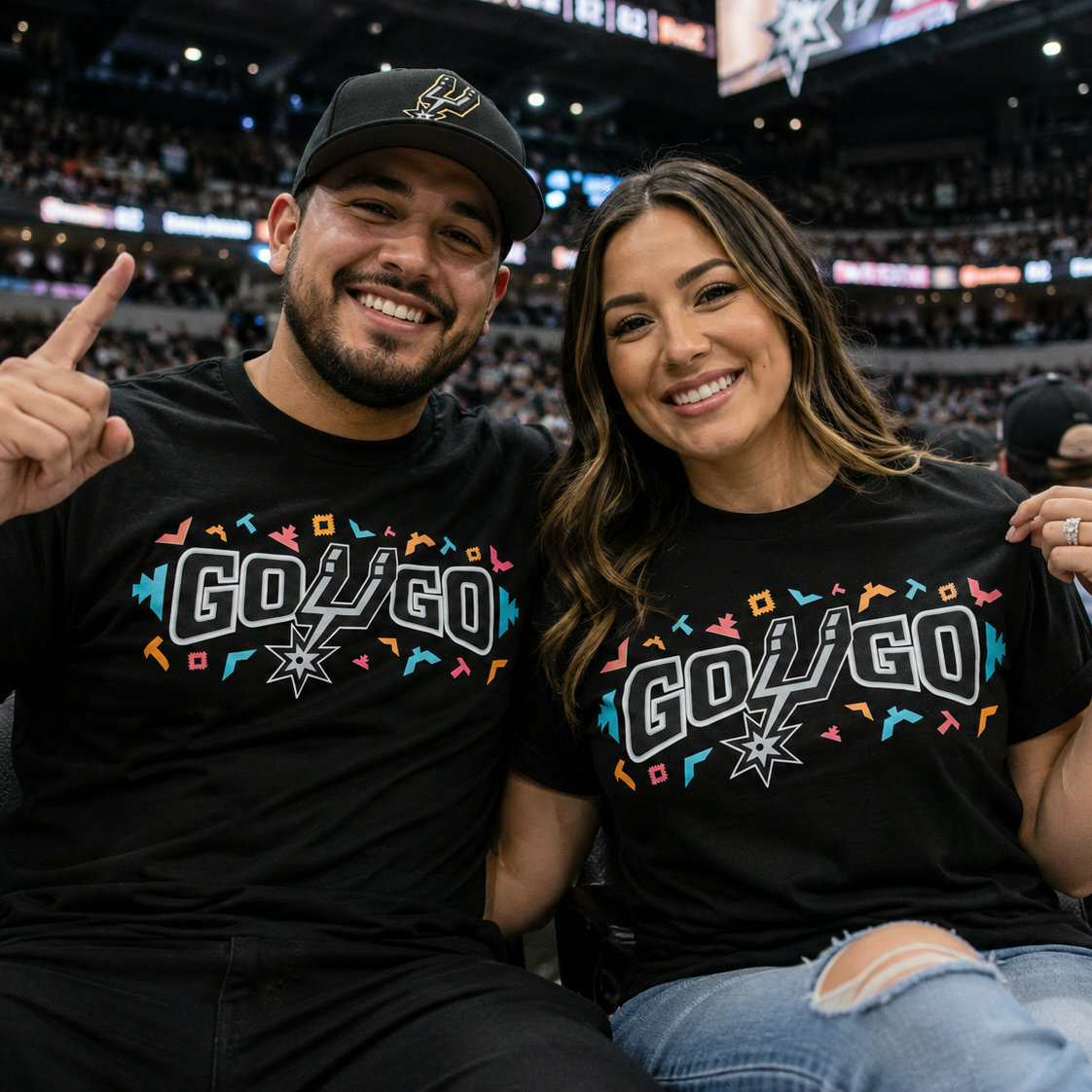 Spurs Tribal Celebration Tee