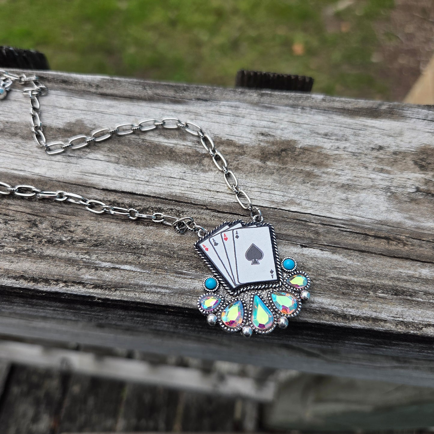 Poker Night Necklace