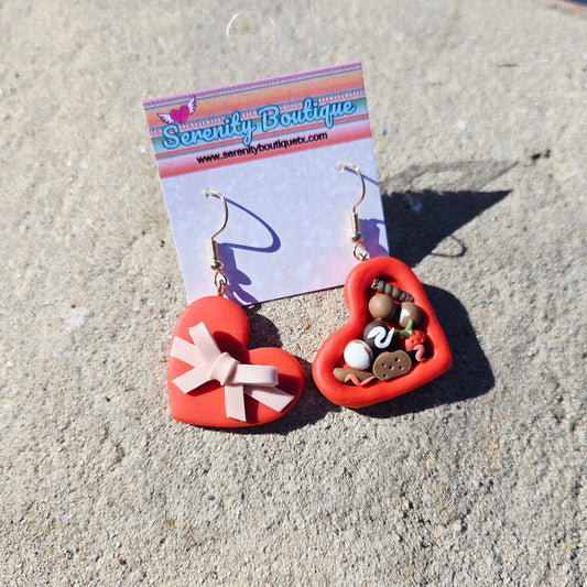 Chocolate Box Clay Earrings