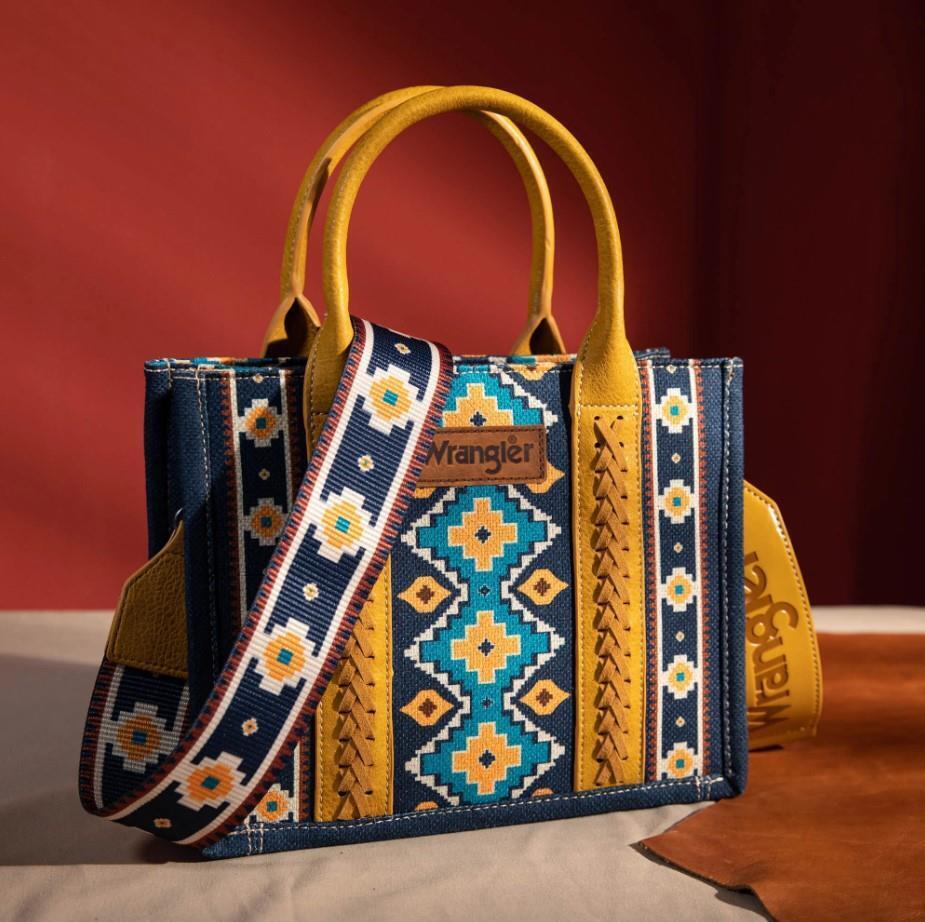 Wrangler Allover Aztec Tote