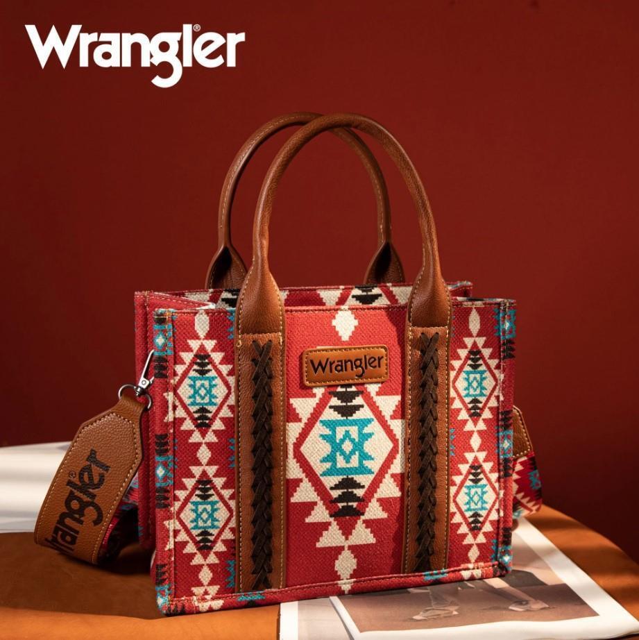 Wrangler Allover Aztec Tote