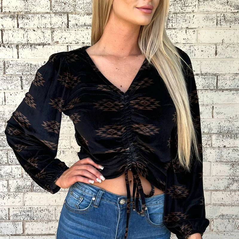 Texas Twist Aztec Top