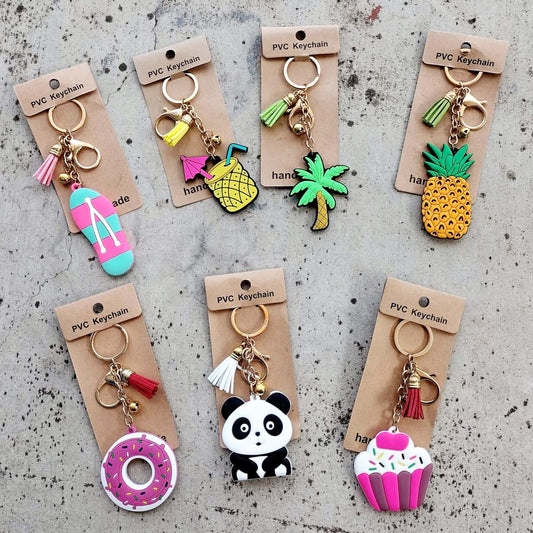 Fun Shapes Key Chains