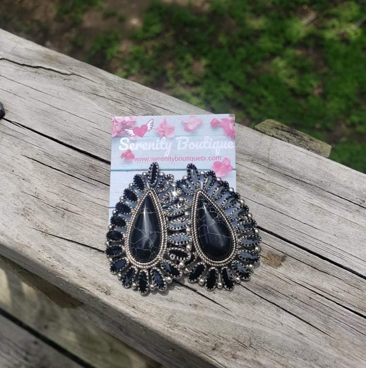 Squash Blossom Post Earrings