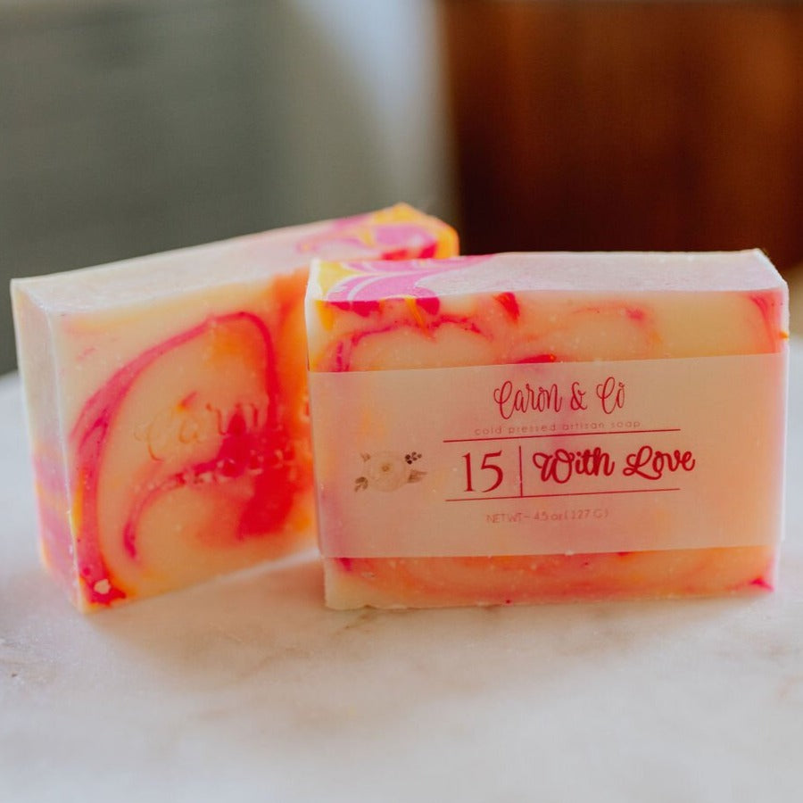 Caron & Co. Bath Soap in With Love